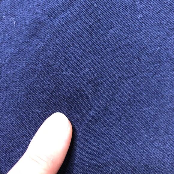 Polo Ralph Lauren navy blue v neck tee shirt size Small or 8 - Picture 3 of 6